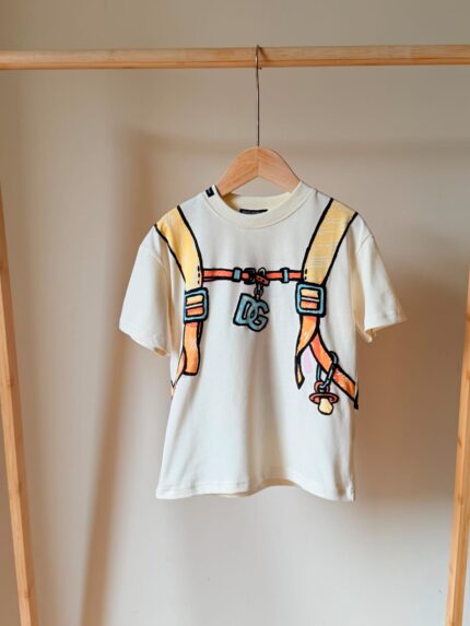Dolce & Gabbana Kids Trompe Harness T-Shirt