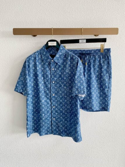 Louis Vuitton Monogram Denim Jacquard Co-Ord Sets