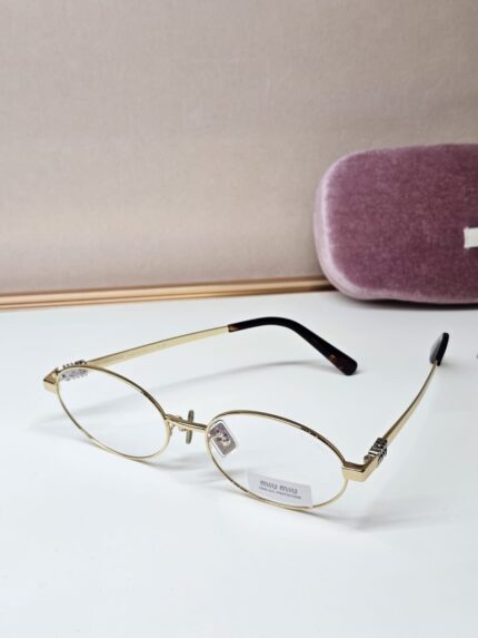 Miu Miu Oval Optical Frame Glasses
