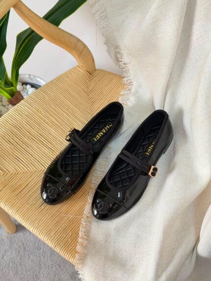 Chanel Mary Jane Ballet Flats