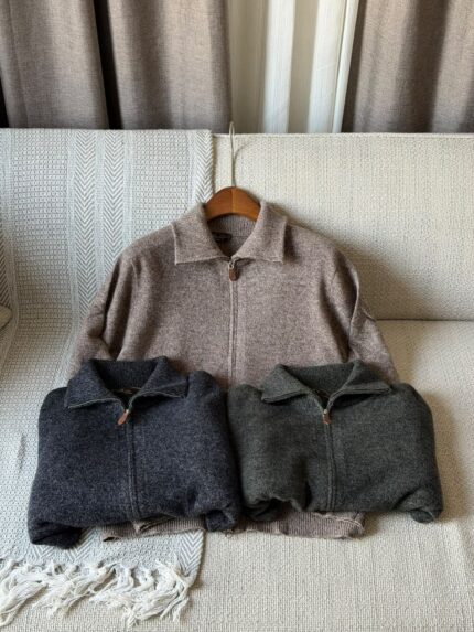 Loro Piana Cashmere Zip Sweaters