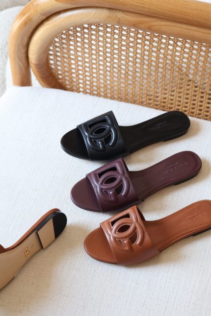 Dolce & Gabbana DG Cut-Out Logo Slides