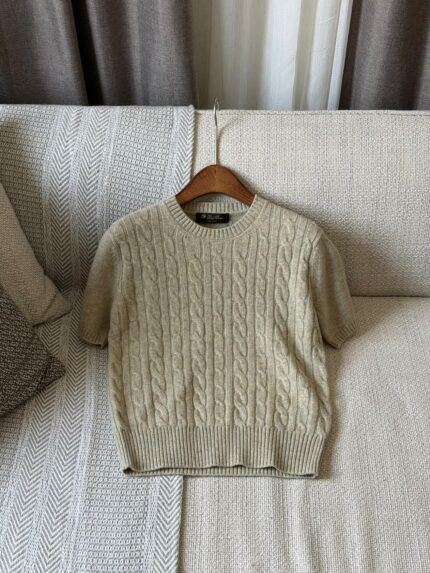 Loro Piana Knit Short Sleeve sweaters