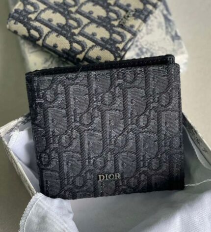 Christian Dior Oblique Bi-fold Wallets
