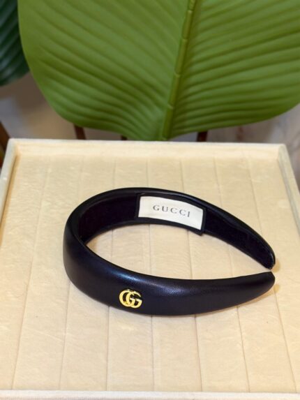 Gucci Denim Padded Headbands