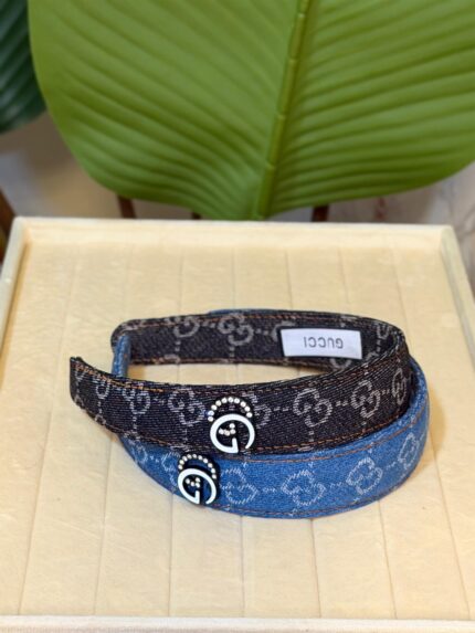 Gucci GG Denim Headbands