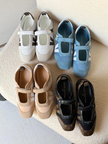 Louis Vuitton Footprint Mary Jane Sneakers