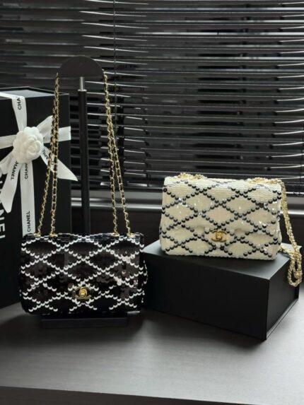 Chanel Sequin Classic Flap Bags