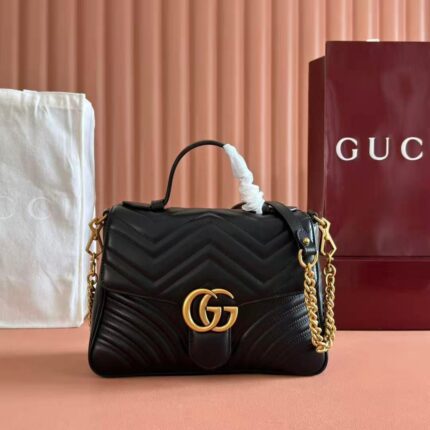 Gucci  Marmont Top Handle Bags