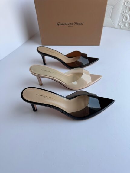Gianvito Rossi Elle Mule Heels