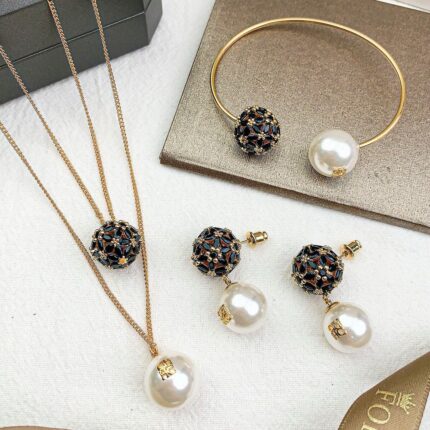 CH Signature Pearl & Crystal Ball Jewelry Sets
