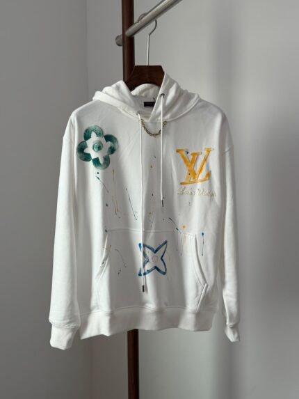 Louis Vuitton Painted Monogram Hoodie