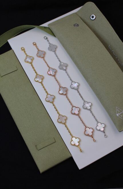 Van Cleef & Arpels Alhambra 5-Motif Bracelets