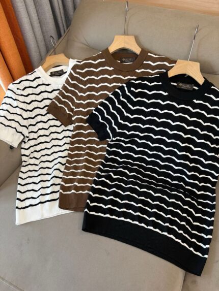 Loro Piana Short-Sleeve Knit T-Shirts