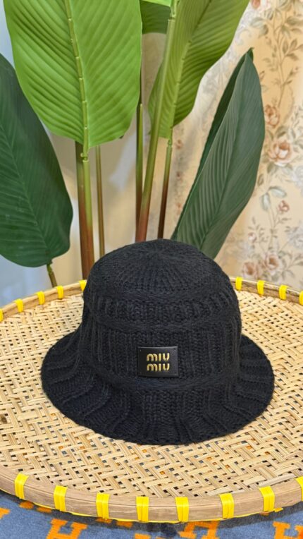 Miu Miu Knit Bucket Hats
