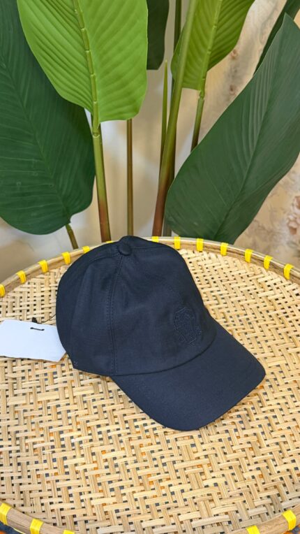Brunello Cucinelli Linen Baseball Caps