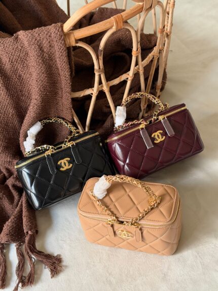 Chanel Quilted Vanity Case Bags