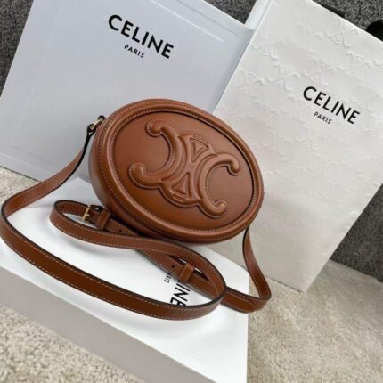 Celine Oval Cuir Triomphe Bag