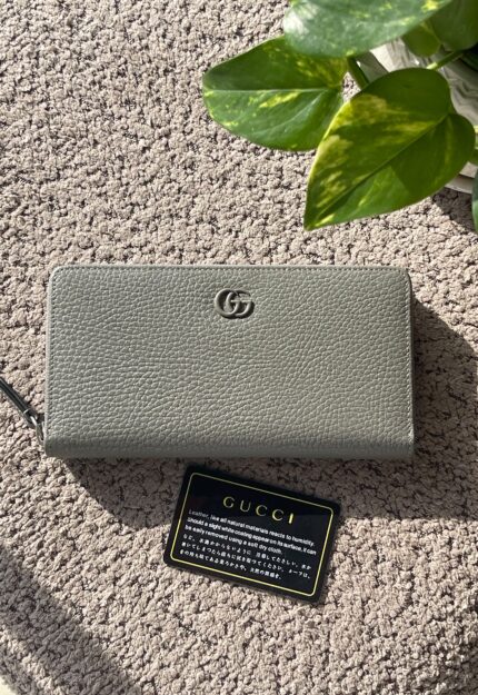 Gucci Double G Zip Around Wallet