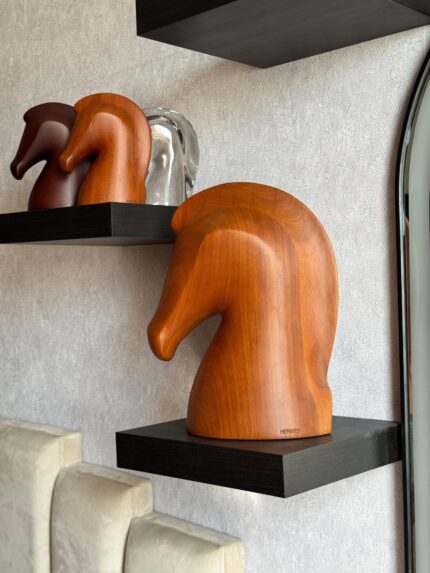 Hermès Samarcande Horse Head Sculptures
