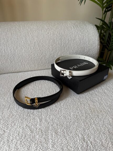 Prada Saffiano Leather Belts