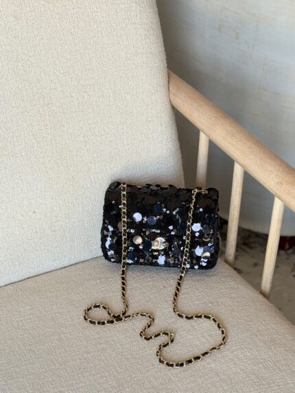 Chanel Sequins Party Flap Bag