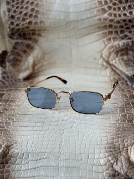 Miu Miu Iconic Metal Rectangular Sunglasses