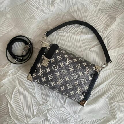 Louis Vuitton Side Trunk Bag in Monogram Jacquard