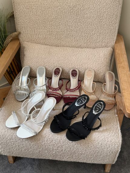 Rene Caovilla Chandelier Mules