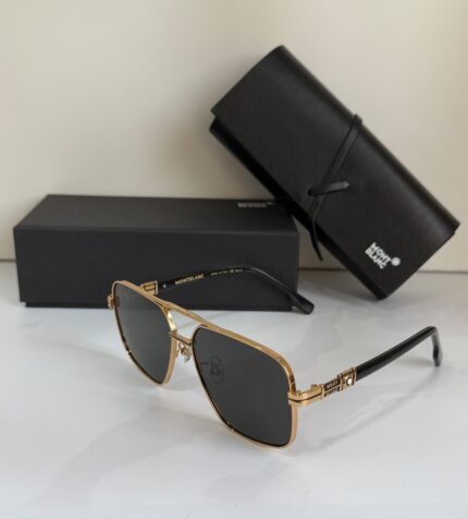 Mont Blanc Aviator Sunglasses
