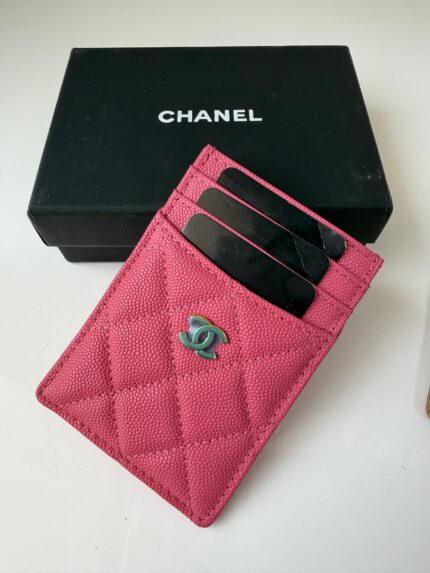 Chanel Quilted Card Holders