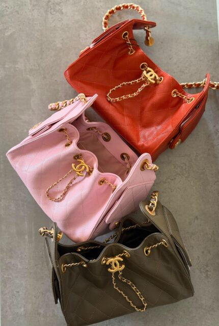 Chanel 25 Small Drawstring Bucket Bags