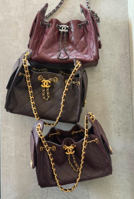 Chanel 25 Small Drawstring Bucket Bags