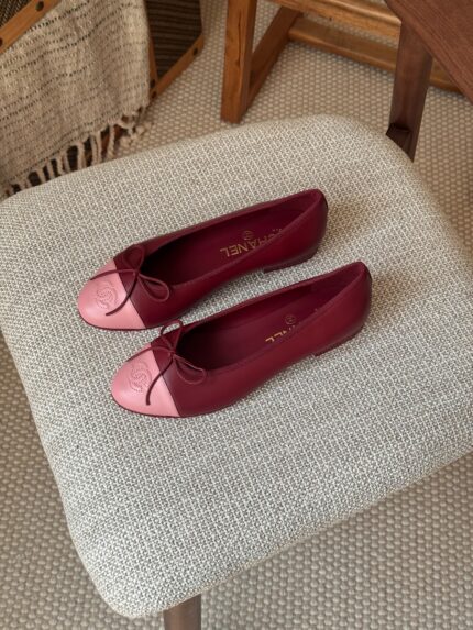 Chanel Classic Two-Tone Ballet Flats