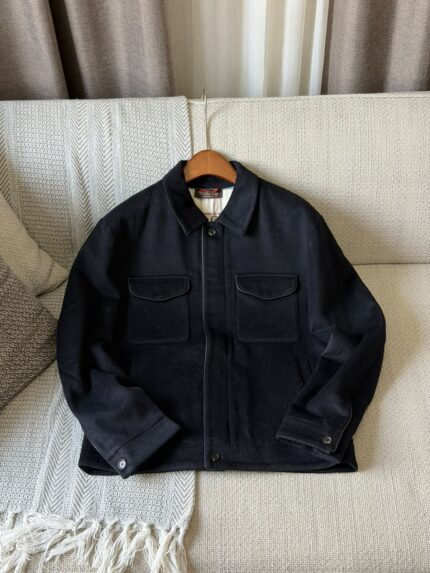 Loro Piana Zip-Closure Wool-Cashmere Blouson Jacket