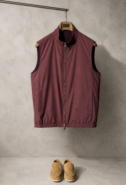 Loro Piana Reversible Cashmere Wind Vests