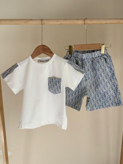 Christian Dior Oblique Two-Piece Shorts Set