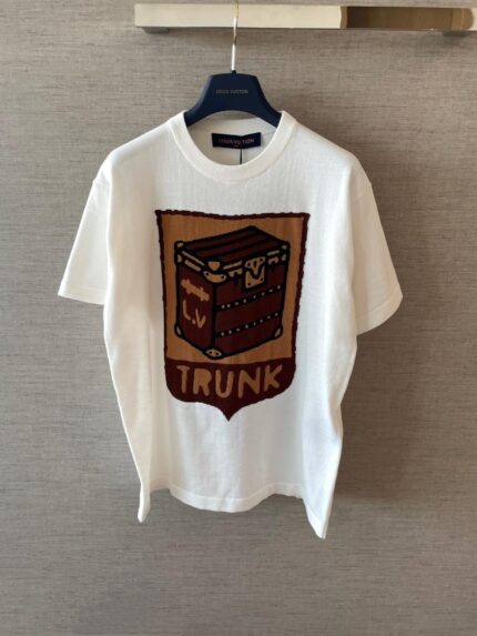 Louis Vuitton Trunk Intarsia T-Shirts