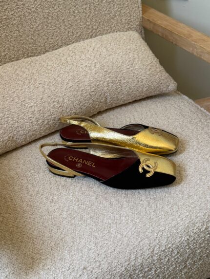 Chanel Slingback Flats
