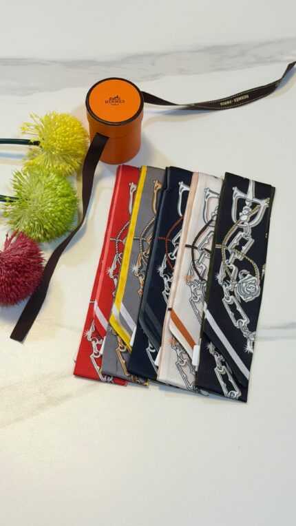 Hermès Twilly Silk Bandeau Scarfs