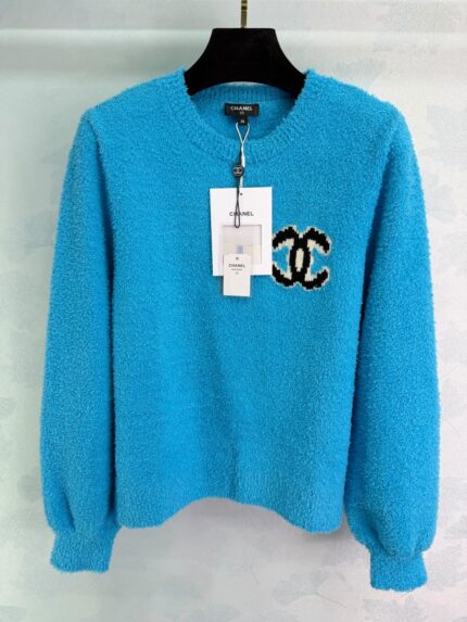 Chanel CC Logo Boucle Sweaters