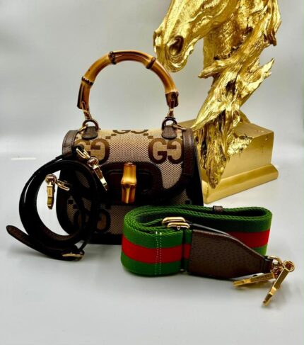 Gucci Bamboo Top-Handle Bag