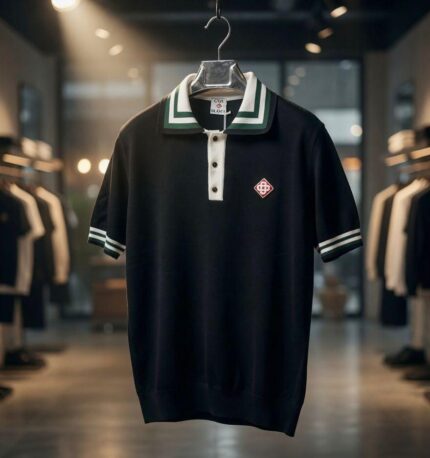 Casa Blanca Sport Knitted Polo Shirt