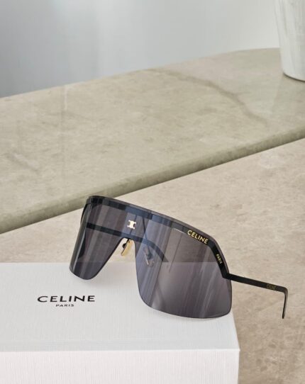 Celine Triomphe Shield Mask Sunglasses
