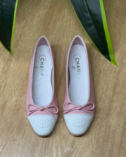 Chanel Cap-Toe Ballet Flats