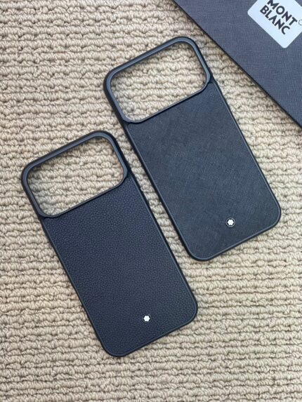 Mont Blanc Leather iPhone Cases