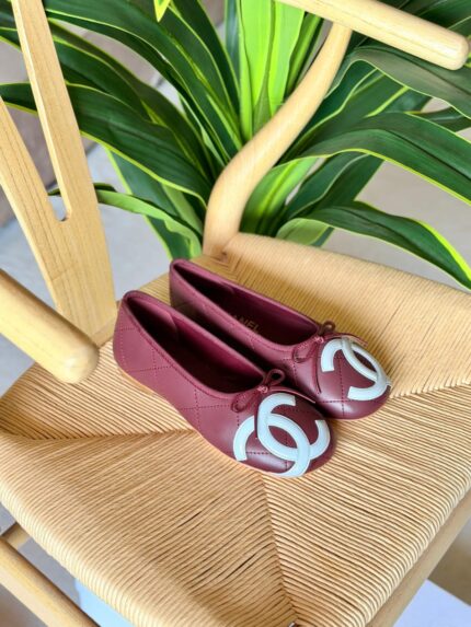 Chanel Quilted Ballet Flats
