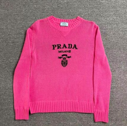Prada Milano Intarsia Knit Sweaters