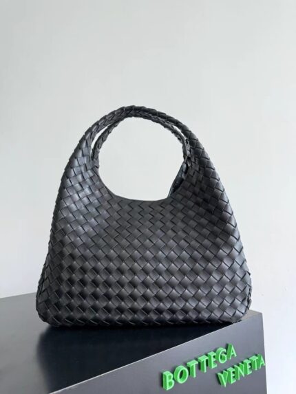 Bottega Veneta Intrecciato Woven Hop Hobo Bag