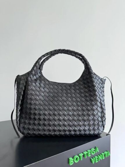 Bottega Veneta Intrecciato Woven Hobo Tote Bag
